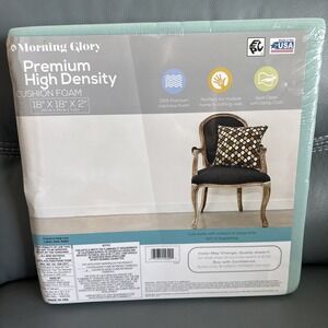 Morning Glory Premium High Density Craft /Cushion Foam 18x18x2 Replacement USA